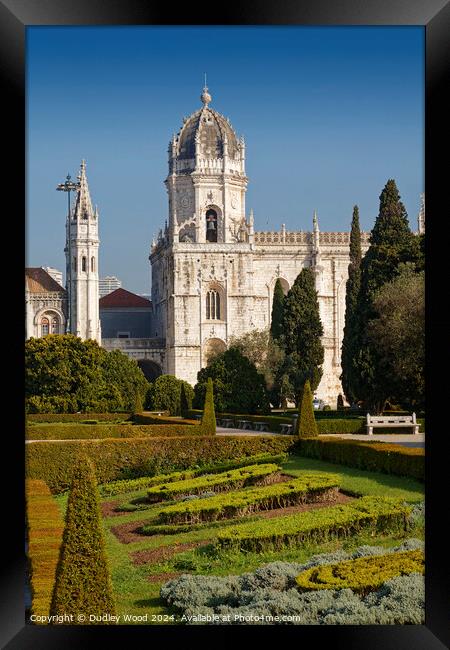 Jeronimos Monastery, Lisbon Framed Print by Dudley Wood