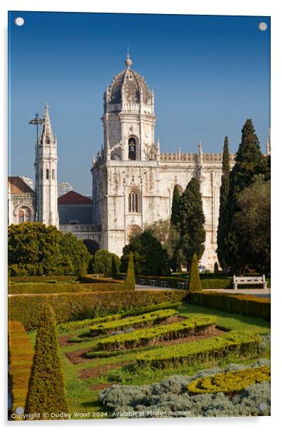 Jeronimos Monastery, Lisbon Acrylic by Dudley Wood