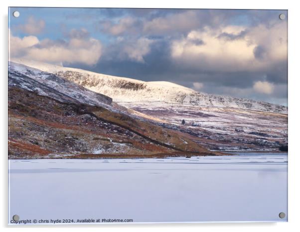 Llyn Ogwen  Acrylic by chris hyde