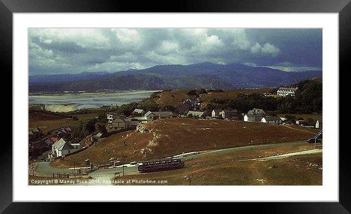 The Great Orme Llandudno Wales Framed Mounted Print by Mandy Rice