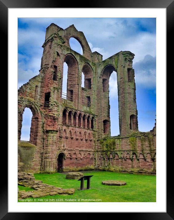 ARBROATH DAILY LIFE ABBEY Framed Mounted Print by dale rys (LP)