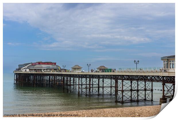 Cromer Pier Print by Clive Wells