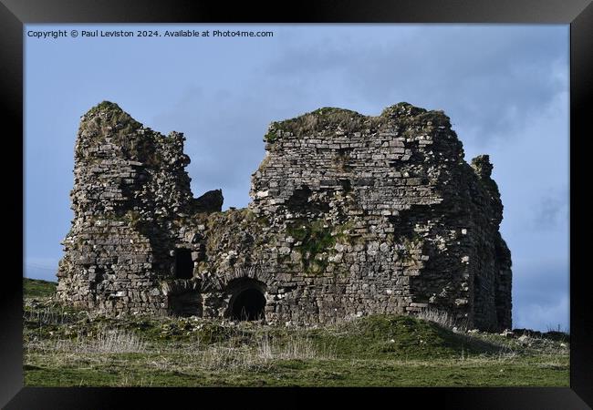 Lammerside Castle Framed Print by Paul Leviston