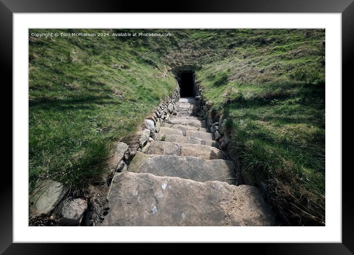 THE BURGHEAD WELL Framed Mounted Print by Tom McPherson