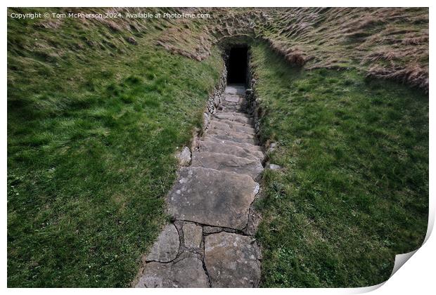 THE BURGHEAD WELL Print by Tom McPherson