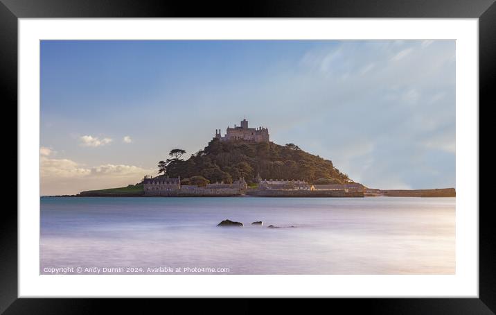 St Michael's Mount Framed Mounted Print by Andy Durnin