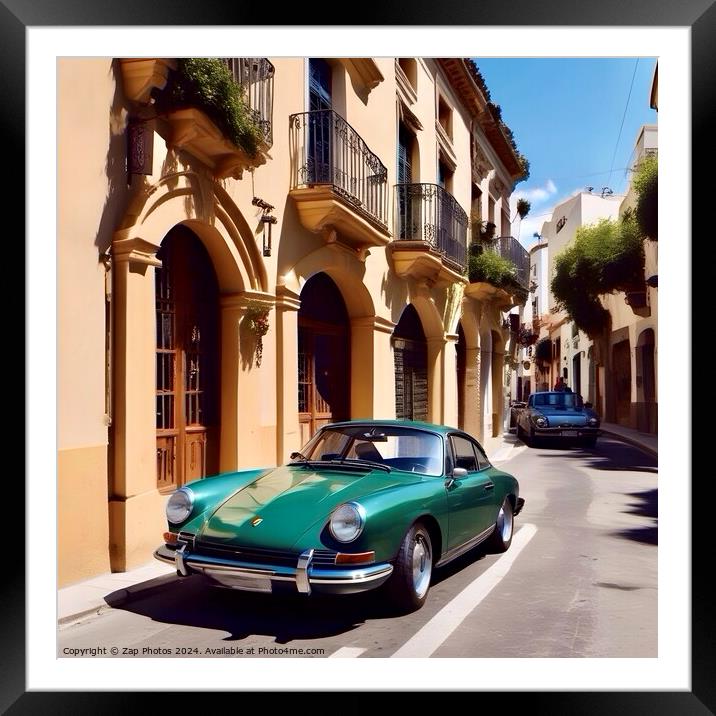 Marbella  Framed Mounted Print by Zap Photos