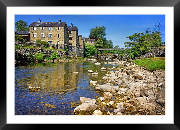 Grassington Yorkshire Dales  Framed Mounted Print by Darren Galpin