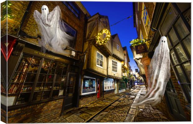 York Ghost Trail Canvas Print by Alison Chambers