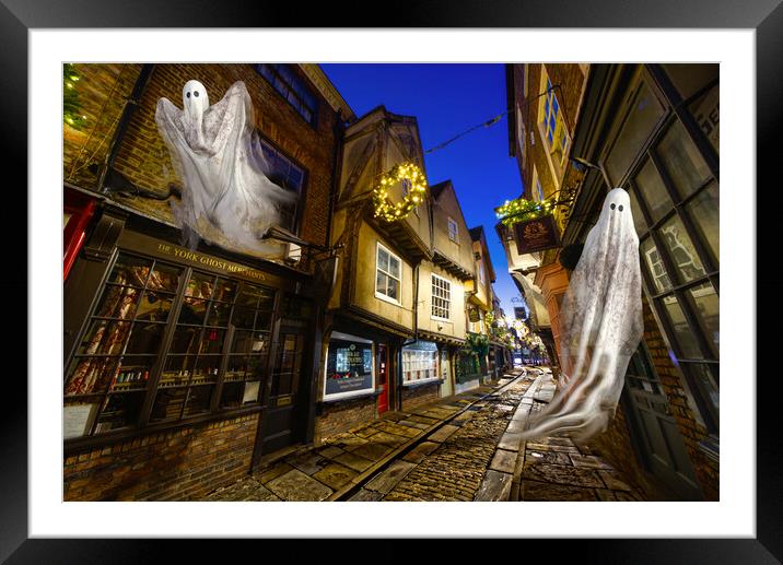 York Ghost Trail Framed Mounted Print by Alison Chambers