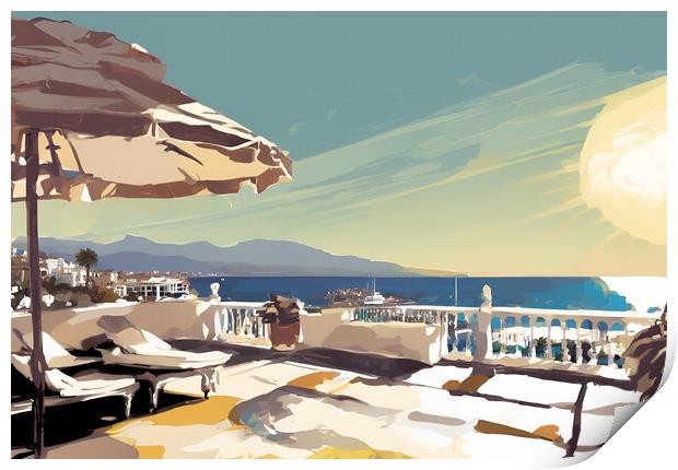Marbella  Print by Picture Wizard
