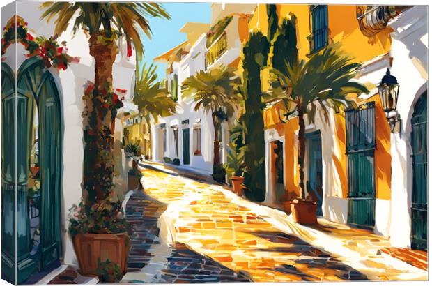 Marbella  Canvas Print by Picture Wizard