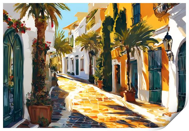 Marbella  Print by Picture Wizard