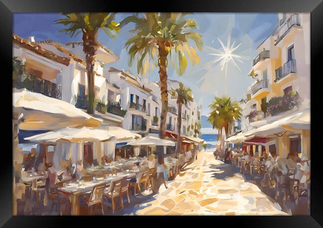 Marbella  Framed Print by Picture Wizard
