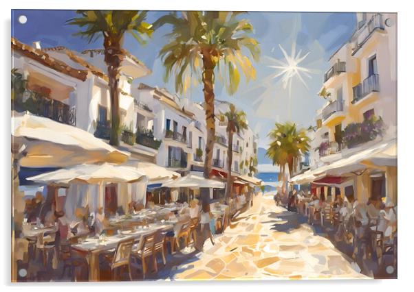 Marbella  Acrylic by Picture Wizard