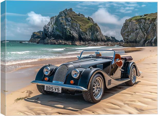 Morgan Aero 8 Canvas Print by Steve Smith