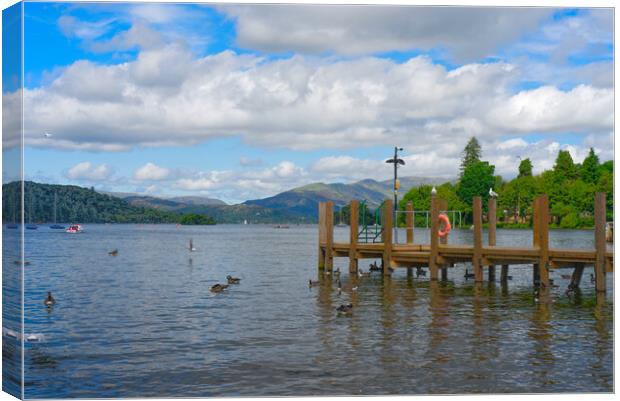 The Lake District  Canvas Print by Alison Chambers