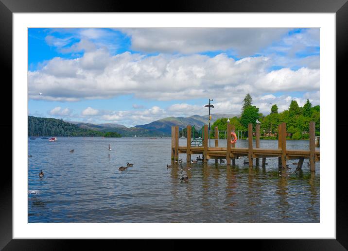 The Lake District  Framed Mounted Print by Alison Chambers