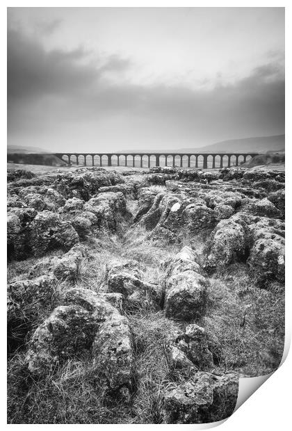 Ribblehead Viaduct Print by Tim Hill