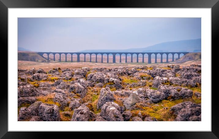 Ribblehead Viaduct Framed Mounted Print by Tim Hill