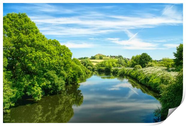 Wakefield River Calder Print by Alison Chambers