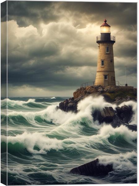 There’s a storm brewing  Canvas Print by Zap Photos