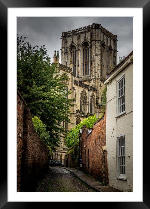 York Minster Framed Mounted Print by chris smith