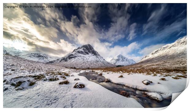 Buachaille Etive Mòr Print by Tom McPherson