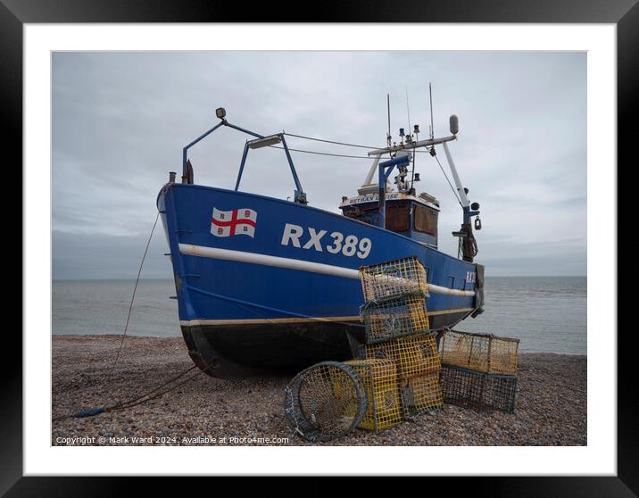 Tools of the Tide. Framed Mounted Print by Mark Ward