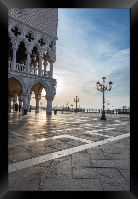 St Mark's Square, Venice Framed Print by Graham Custance