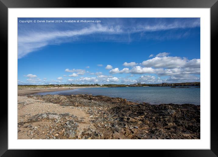 Rhoscolyn Beach, Anglesey  Framed Mounted Print by Derek Daniel