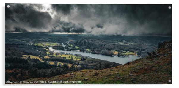 Lakeside From Gummers How Acrylic by Sam Kerfoot