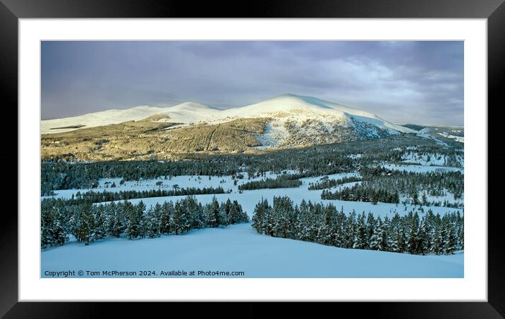 Cairngorms Framed Mounted Print by Tom McPherson