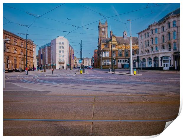 Blackpool  Print by Victor Burnside