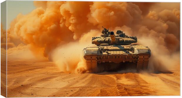 Chieftan Tank Canvas Print by Airborne Images