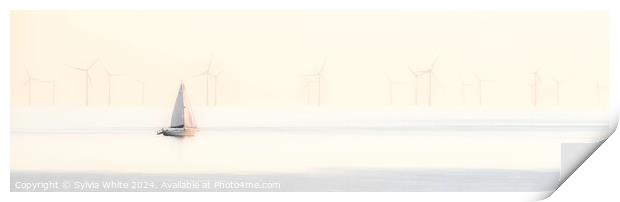Wind Power Print by Sylvia White