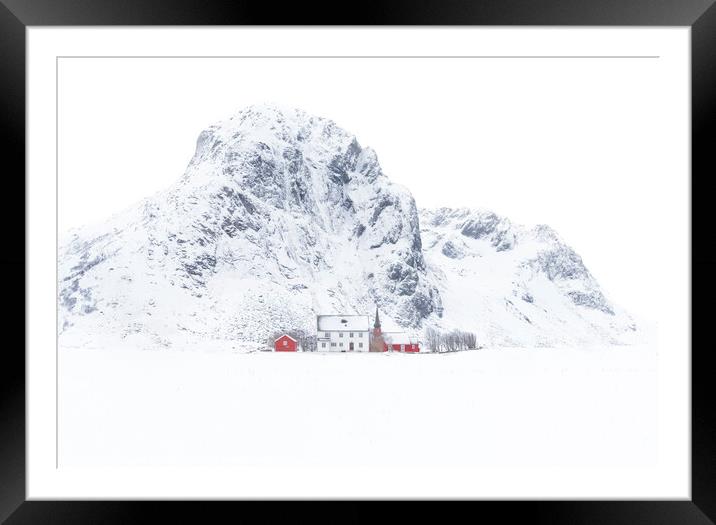 Norway - Lofoten Framed Mounted Print by Royston Palmer