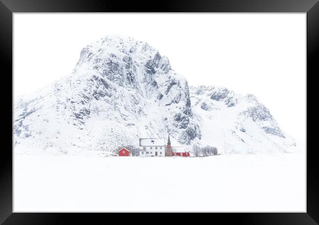 Norway - Lofoten Framed Print by Royston Palmer