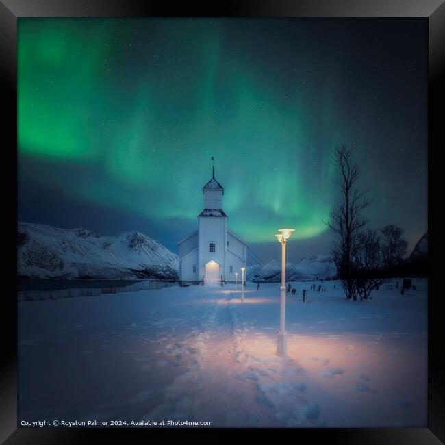 Norway - Aurora Framed Print by Royston Palmer