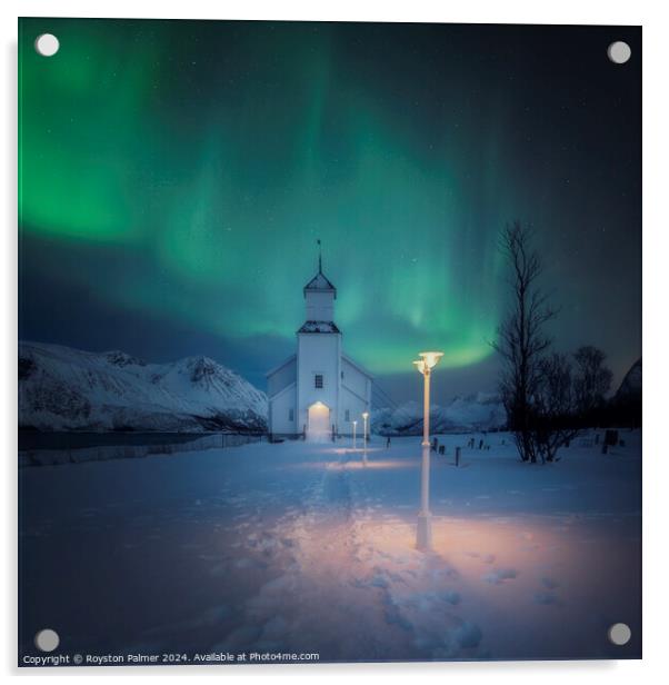 Norway - Aurora Acrylic by Royston Palmer