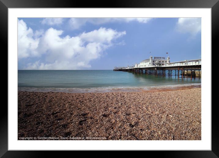 The Brighton Palace Pier Framed Mounted Print by Tom McPherson