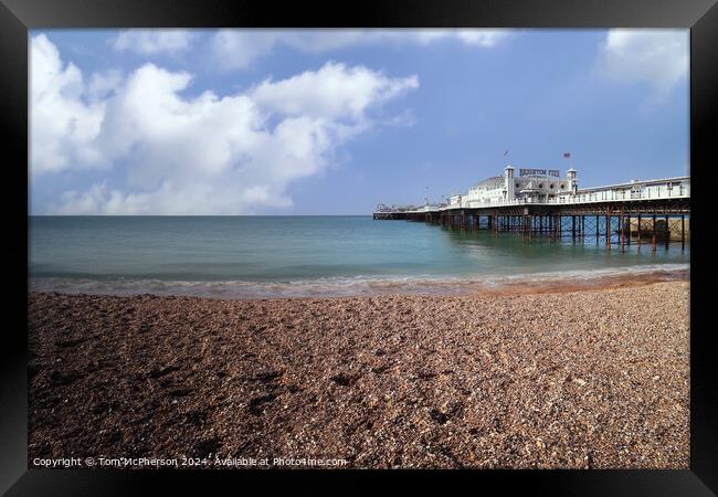 The Brighton Palace Pier Framed Print by Tom McPherson