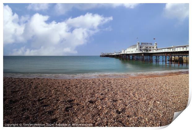 The Brighton Palace Pier Print by Tom McPherson