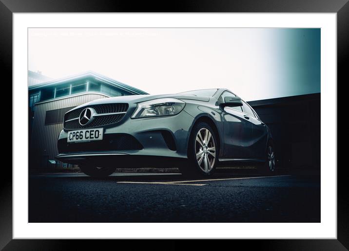 Mercedes Framed Mounted Print by Alex Brown
