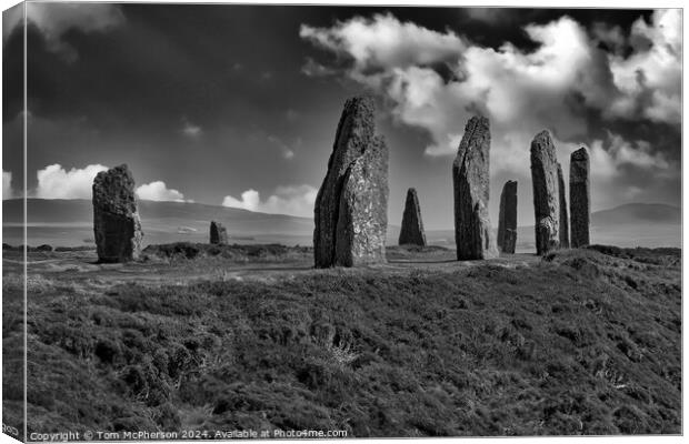 Ring of Brodgar Canvas Print by Tom McPherson