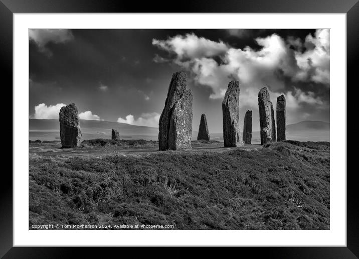 Ring of Brodgar Framed Mounted Print by Tom McPherson