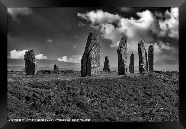 Ring of Brodgar Framed Print by Tom McPherson