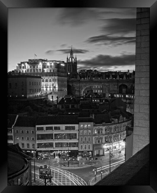Side & Sandhill, Newcastle upon Tyne Framed Print by Rob Cole