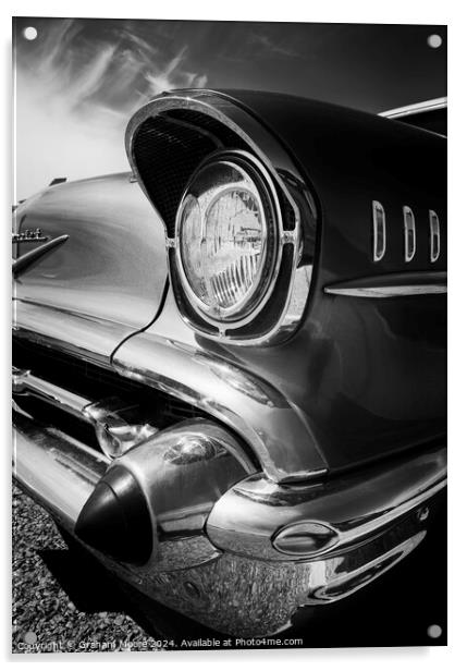 Classic Chevrolet Bel Air Acrylic by Graham Moore