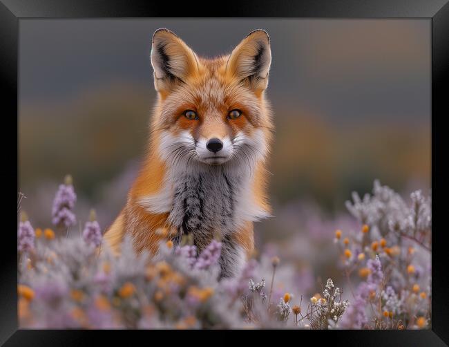 Fox Framed Print by Steve Smith
